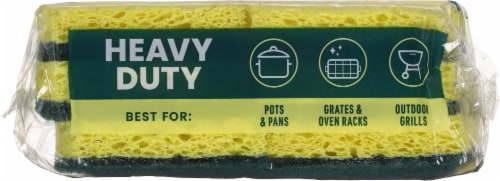 Scotch-Brite® Heavy-Duty Scrub Sponges Perspective: top