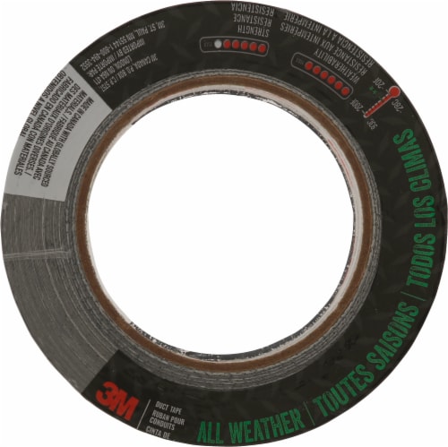 Scotch® 3M™ All-Weather Duct Tape - Gray Perspective: top