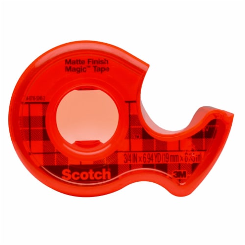 Scotch® Matte Finish Magic™ Tape - Clear Perspective: top