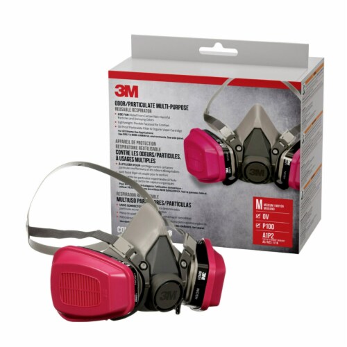 3M Performance Household Multi-Purpose Respirator - Medium Perspective: top