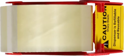 Scotch® Lightweight Shipping Packing Tape with Dispenser Perspective: top