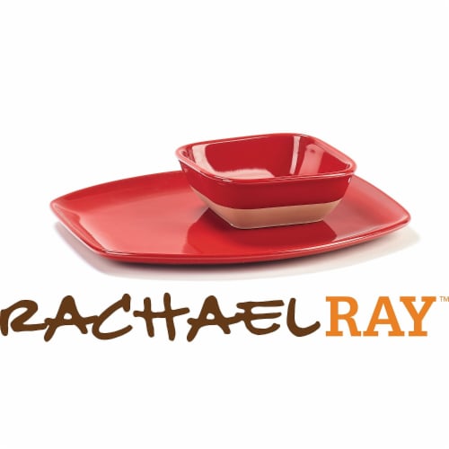 Rachael Ray RR CITYSCAPES CHIP & DIP SET 47528 Perspective: top
