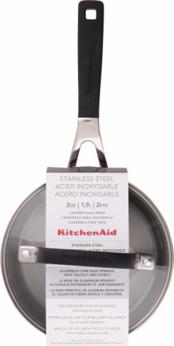KitchenAid Sauce Pan With Lid Perspective: top