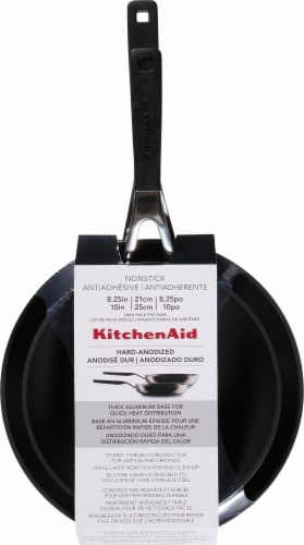KitchenAid Twin Value Pack 8.25 Inch & 10 Inch Frying Pans Perspective: top