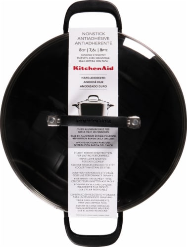 KitchenAid Stock Pot With Lid Perspective: top