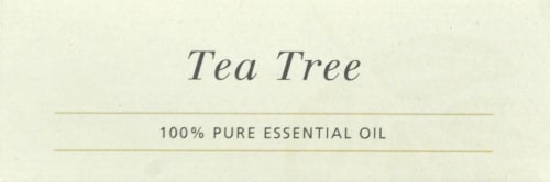 Aura Cacia Tea Tree Cleansing Essential Oil Perspective: top