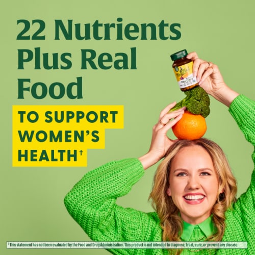 MegaFood® Women's One Daily Multivitamin Tablets Perspective: top