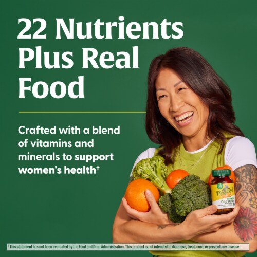 MegaFood® Women Over 40 One Daily Multi Vitamin Tablets Perspective: top