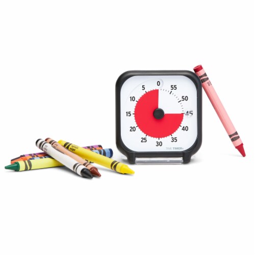 Time Timer® 60 Minute Visual Timer + Dry Erase Card Perspective: top