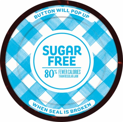 Smucker's® Sugar Free Red Raspberry Preserves Perspective: top