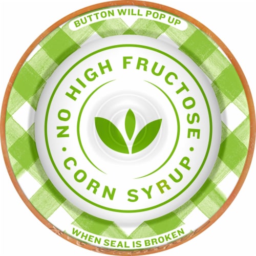 Smucker's Natural Apricot Fruit Spread Perspective: top