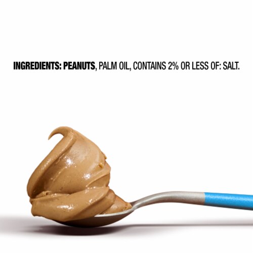 Jif No Added Sugar Creamy Peanut Butter Spread Perspective: top