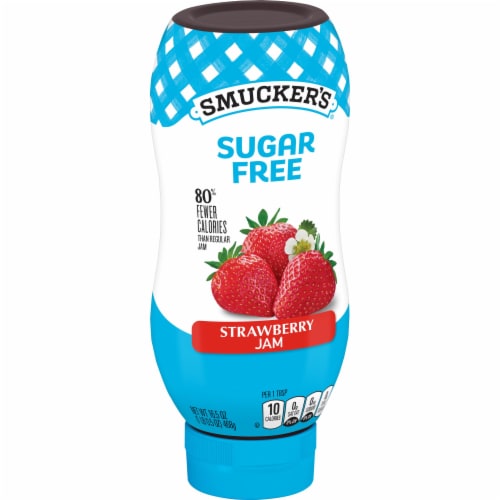 Smucker's® Sugar Free Strawberry Jam Perspective: top