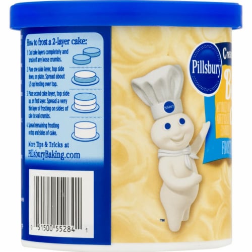Pillsbury Creamy Supreme® Buttercream Frosting Perspective: top