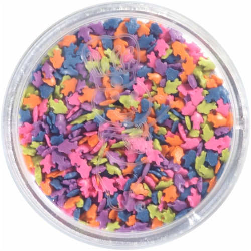 Pillsbury Aqua Blue Funfetti Vanilla Frosting Perspective: top