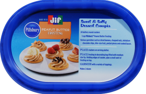 Pillsbury Jif Peanut Butter Frosting Perspective: top