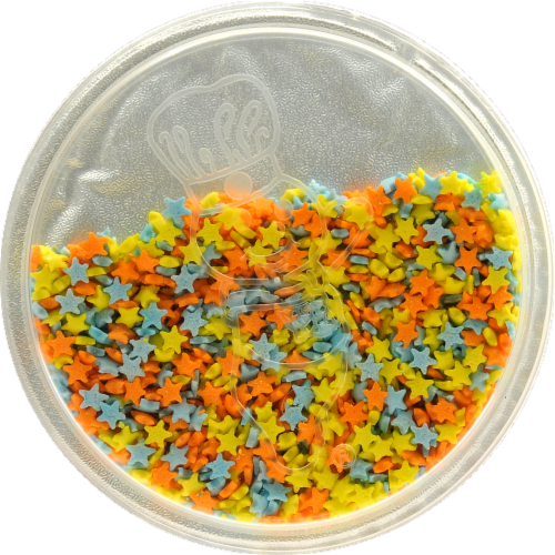 Pillsbury Orange All Star Funfetti Frosting Perspective: top