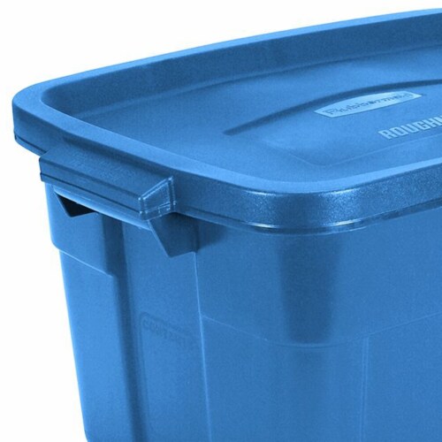 Rubbermaid Roughneck Storage Box with Lid - Indigo, 1 - Harris Teeter