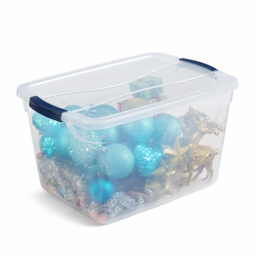 Rubbermaid Storage Tote Clear 6qt