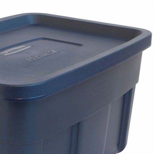 Rubbermaid Roughneck Indigo Storage Tote with Lid, 18 gal - Fry's Food  Stores