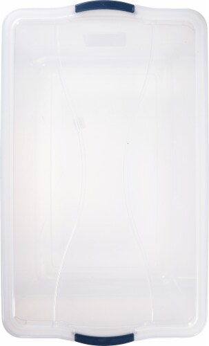 Rubbermaid® Cleverstore™ Latching Storage Tote Perspective: top