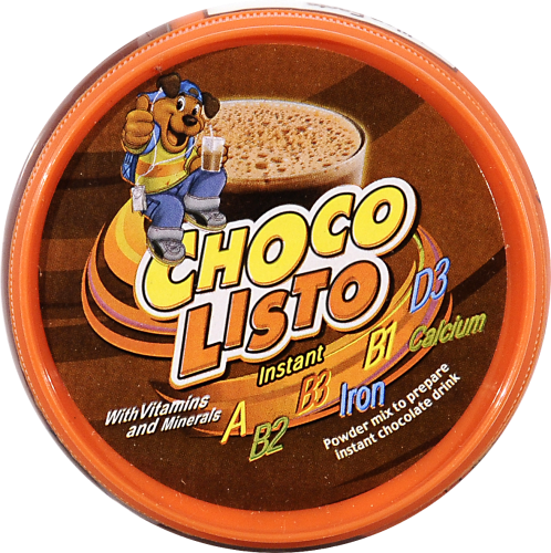 Choco Listo Instant Chocolate Mix Perspective: top