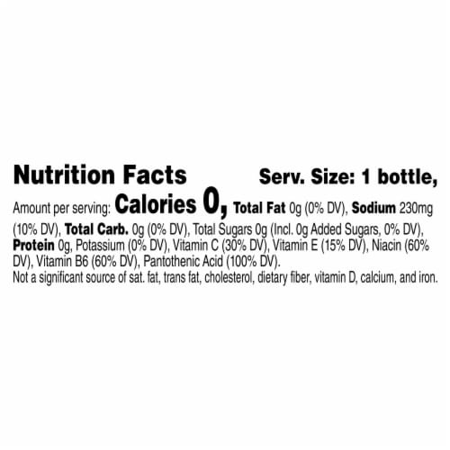 Propel® Electrolyte Kiwi Strawberry Flavored Bottled Water Perspective: top