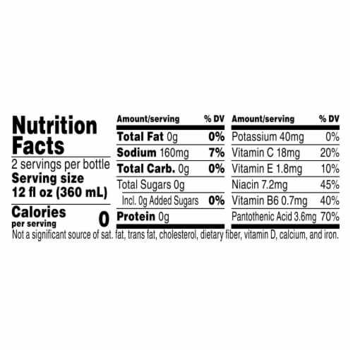 Propel® Zero Sugar Electrolyte Grape Flavored Bottled Water Perspective: top