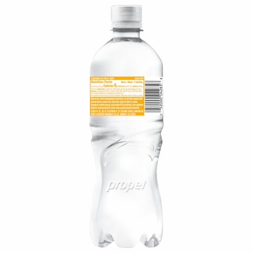 Propel® Electrolyte Mango Flavored Bottled Water Perspective: top