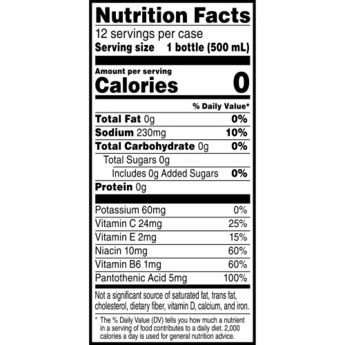 Propel® Zero Sugar Electrolyte Mango Flavored Bottled Water Perspective: top