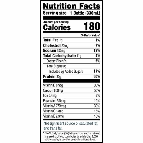Gatorade® Chocolate Protein Super Shake, 11.16 fl oz - Kroger