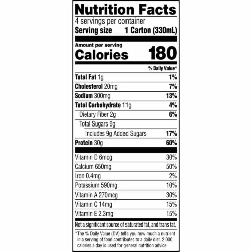 Gatorade® Chocolate Protein Shake Multipack Perspective: top