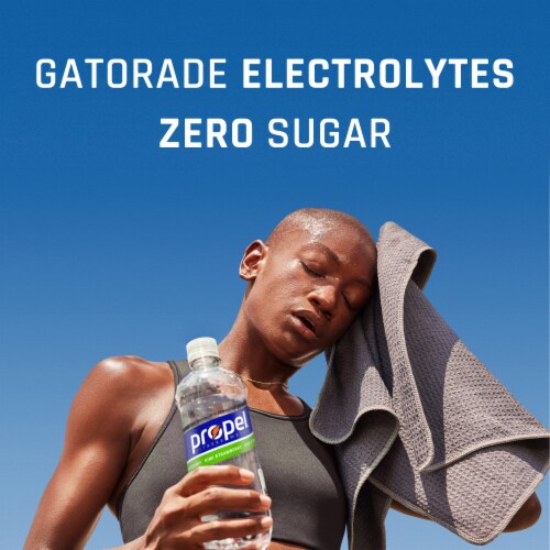 Propel Zero Sugar Electrolyte Water Beverage Variety Perspective: top