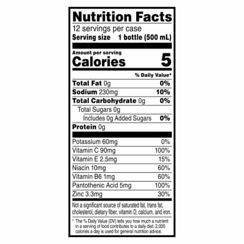 Propel® Immune Support Orange Raspberry Electrolyte Water Beverage Perspective: top