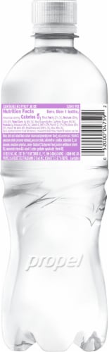 Propel® Immune Support Electrolyte Lemon Blackberry Flavored Bottled Water Perspective: top