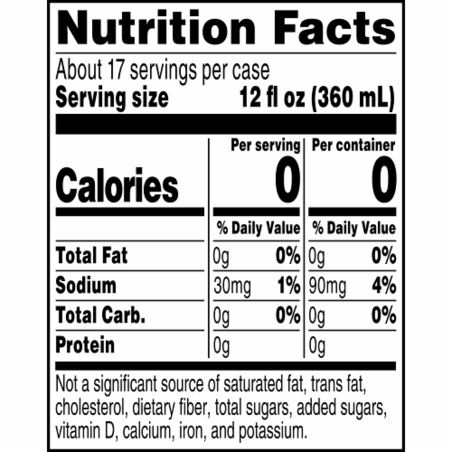 Gatorade™ Alkaline Electrolyte Infused Purified Bottled Water Perspective: top
