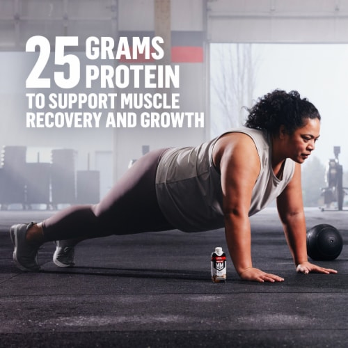 Muscle Milk Genuine Zero Sugar Protein Shake Cookies 'N Creme Perspective: top