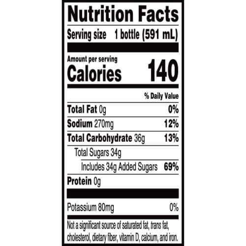 Gatorade® Summer Blaze Sports Drink Multipack Bottles Perspective: top