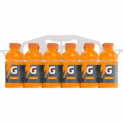 Gatorade® Orange Sports Drink Multipack Bottles Perspective: top