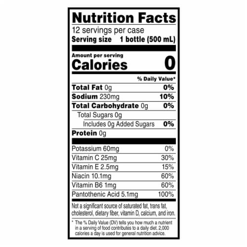 Propel® Zero Sugar Black Cherry Electrolyte Water Beverage Perspective: top