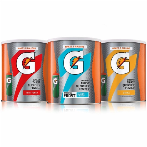 Gatorade® Orange Thirst Quencher Powder Drink Mix 50.9 oz Perspective: top