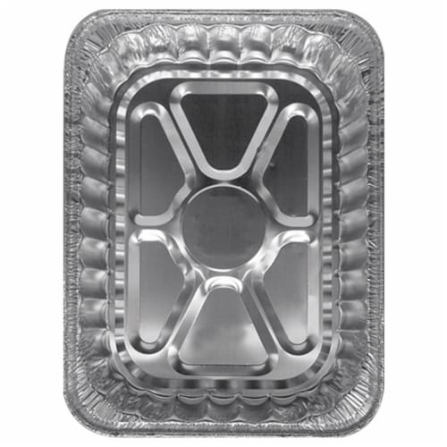 Handi-foil® Cook-n-Carry® Medium Rack Roaster Disposable Pan & Lid Perspective: top