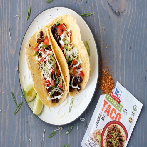 McCormick Organics Taco Seasoning Mix Perspective: top