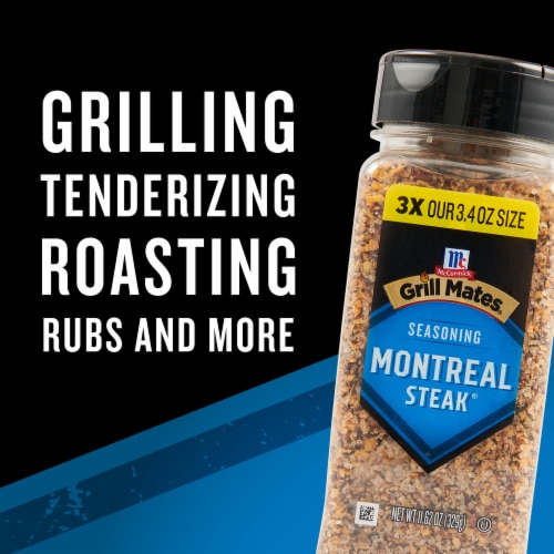 McCormick Grill Mates Montreal Steak Seasoning Perspective: top