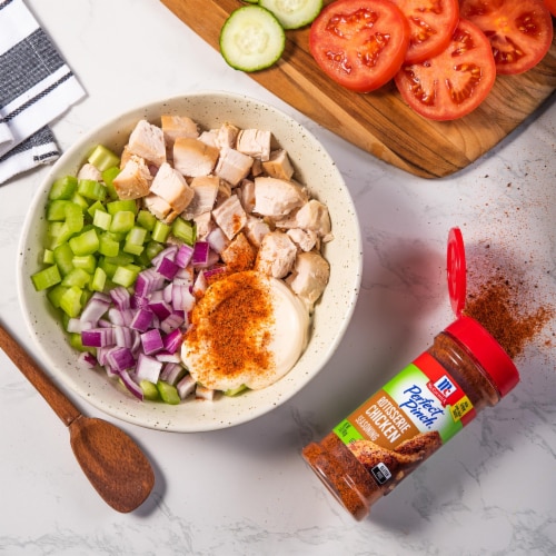 McCormick PERFECT PINCH Rotisserie Chicken Seasoning Perspective: top