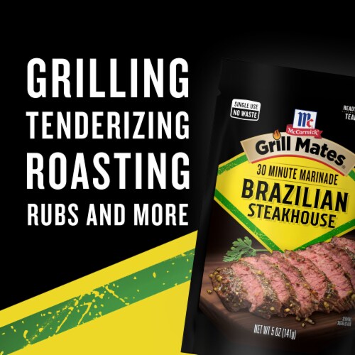 McCormick Grill Mates Brazilian Steakhouse Marinade Perspective: top