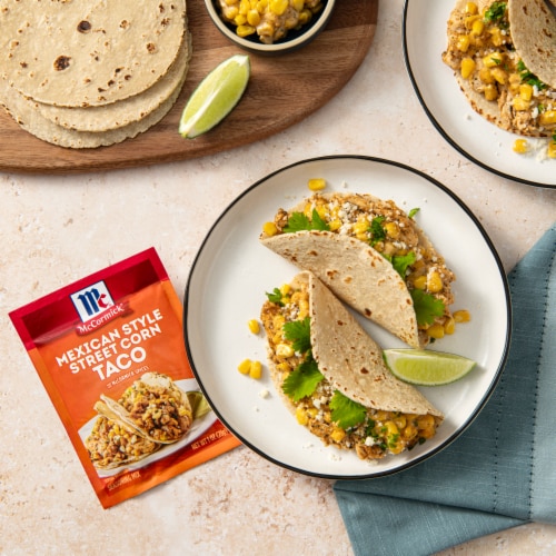 McCormick Mexican Style Street Corn Taco Seasoning Mix Perspective: top
