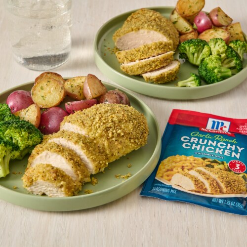 McCormick Garlic Ranch Crunchy Chicken Seasoning Mix Perspective: top
