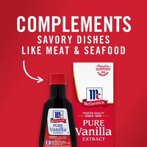 McCormick® Pure Vanilla Extract Perspective: top