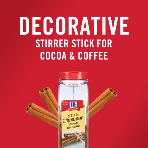 McCormick Cinnamon Sticks Perspective: top